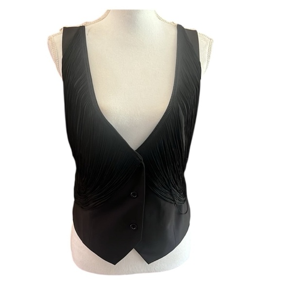 Moon Collection, ladies, black and cream vest size large very good condition - Picture 1 of 15